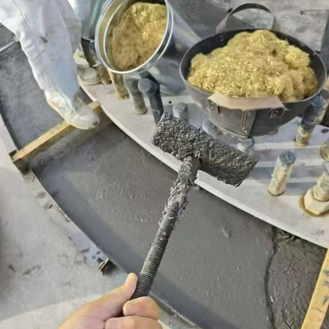 宣威C120钢纤维高强无收灌浆料 轧机压缩机汽轮机发电机锻压设备底座灌浆材料